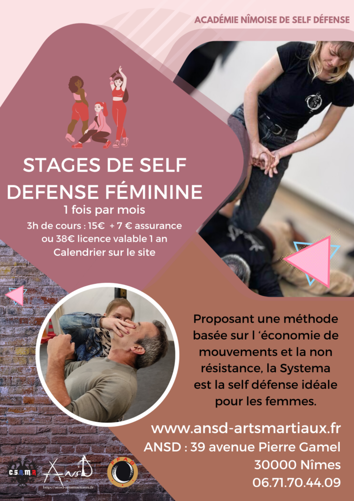 Stage de Self défense dédiée aux femmes – Les Foulées Du Sourire